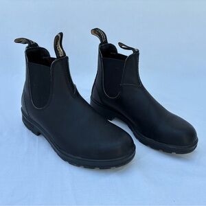 Blundstone Black Leather Chelsea Boots US 9W AU 6.5 Excellent pull on work